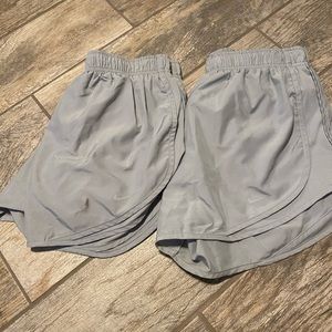 Grey nike shorts